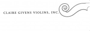 Claire Givens Violins Logo Claire Givens Violins Logo